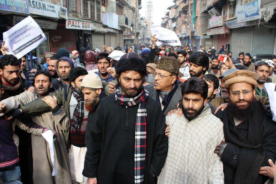 JKLF holds protest rally against VDCs in Rajouri, Jammu areas; ‘Malik, others arrested’